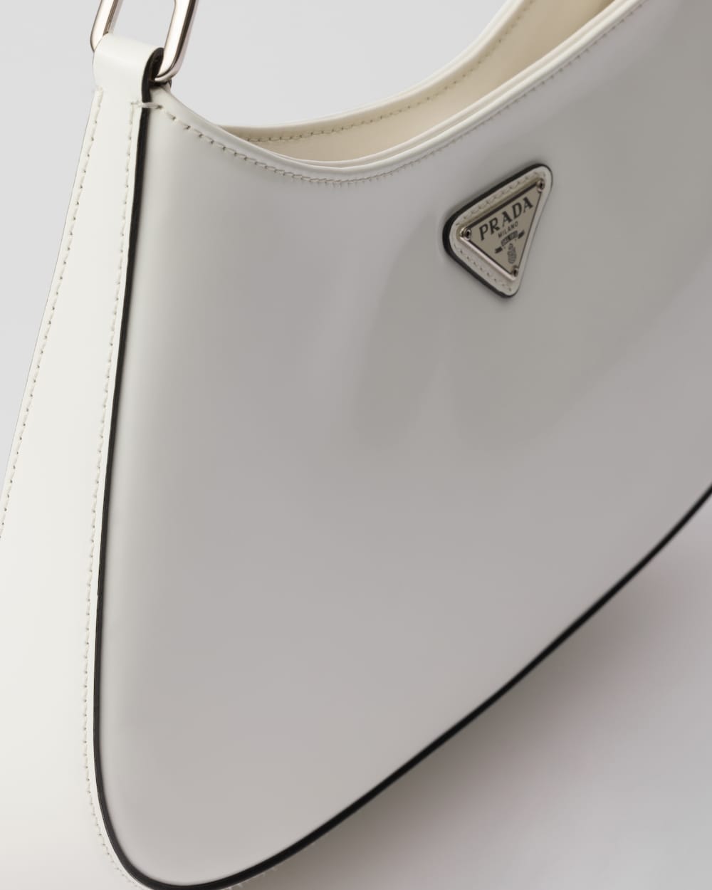 Prada Cleo Brushed Leather Shoulder Bag - Image 3